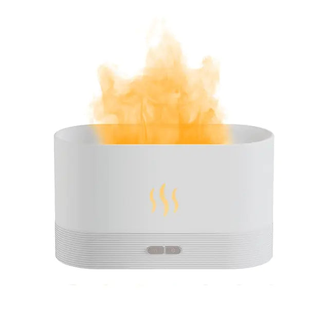 Aroma Diffuser LED Ultrasonic Flame Humidifier
